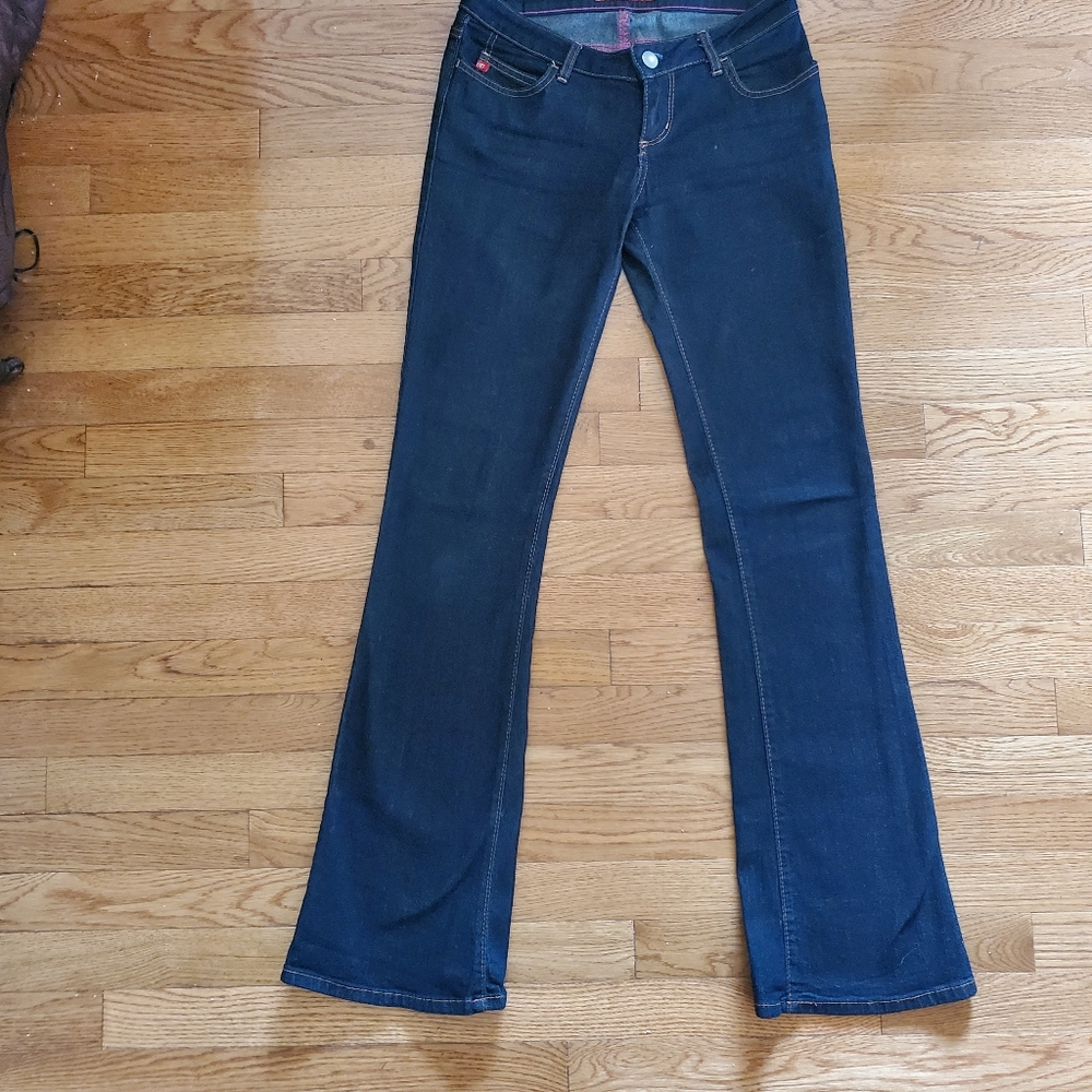 Miss Sixty jeans women size 26 Mid rise Y2K flare bell bottoms